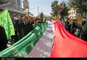 راهپیمایی یوم‌الله 13 آبان در کرمانشاه  و شیراز