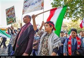 راهپیمایی یوم‌الله 13 آبان در اصفهان و بجنورد