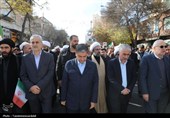 تصاویری از راهپیمایی پرشور استکبارستیزی مردم اردبیل در 13 آبان