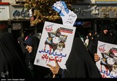 راهپیمایی یوم‌الله 13 آبان در قزوین و اردبیل