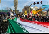 راهپیمایی یوم‌الله 13 آبان در قزوین و اردبیل