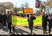 راهپیمایی یوم‌الله 13 آبان در قزوین و اردبیل