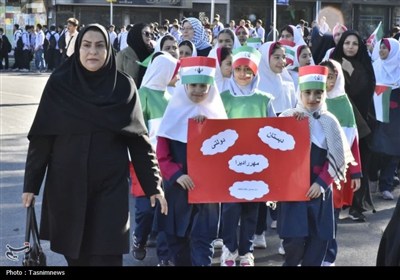 حماسه نسل زدی‌ها در روز ملی استکبارستیزی