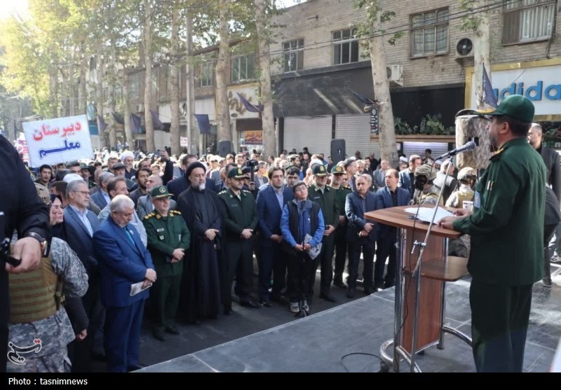 اخبار رباط کریم , راهپیمایی , یومالله 13 آبان , دانش آموزان , اخبار بهارستان ,