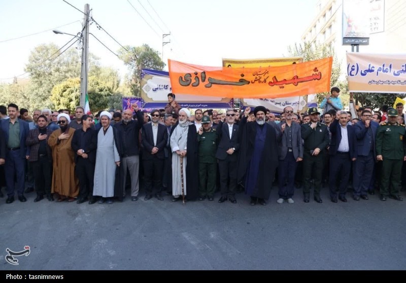 اخبار رباط کریم , راهپیمایی , یومالله 13 آبان , دانش آموزان , اخبار بهارستان ,