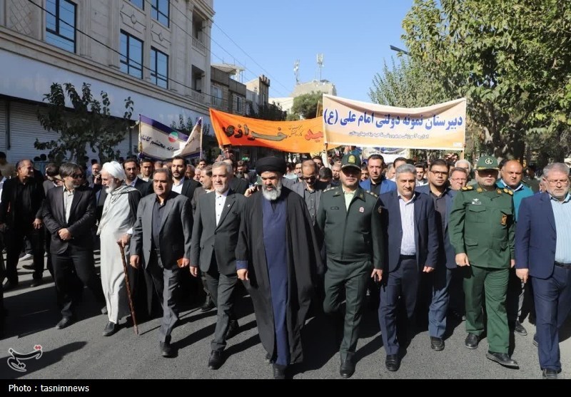 اخبار رباط کریم , راهپیمایی , یومالله 13 آبان , دانش آموزان , اخبار بهارستان ,