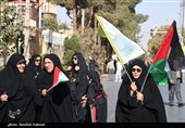 حضور پر شور کرمانی‌ها در راهپیمایی 13 آبان