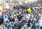 راهپیمایی 13 آبان ماه در لرستان