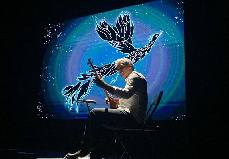 همکاری عظیمی نژاد و بازیگر فرانسوی در سالن تئاتر ایفل