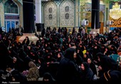 حال و هوای مسجد جمکران در شام عزای حضرت زهرا(س)
