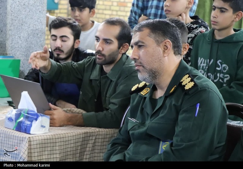 بازدید فرمانده سپاه زنجان از پایگاه‌های اسوه