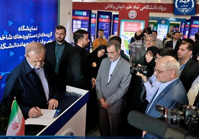 قدردانی رئیس‌ جهاد دانشگاهی از پزشکیان و پورمحمدی