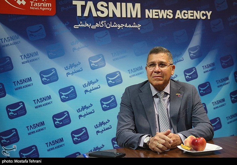 حضور خوزه رافائل سیلوا سفیر ونزوئلا در خبرگزاری تسنیم
