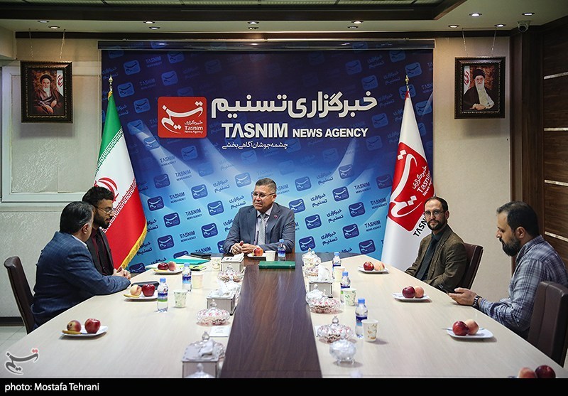 حضور خوزه رافائل سیلوا سفیر ونزوئلا در خبرگزاری تسنیم