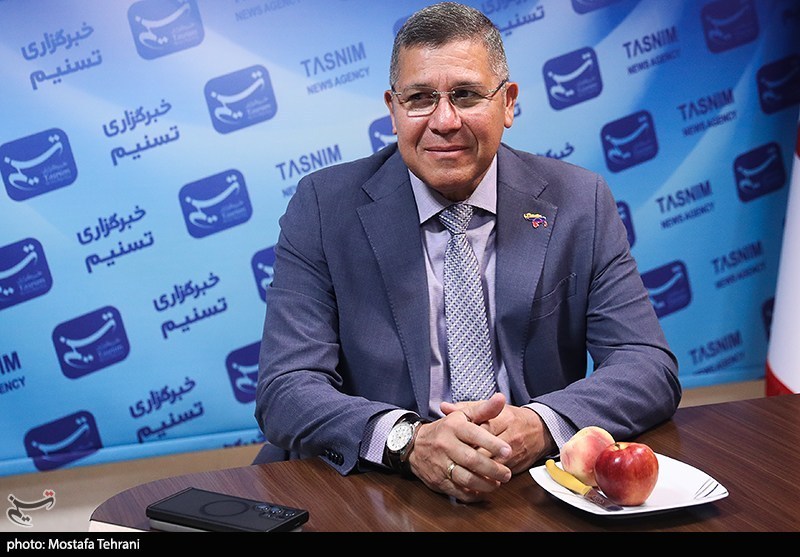 حضور خوزه رافائل سیلوا سفیر ونزوئلا در خبرگزاری تسنیم