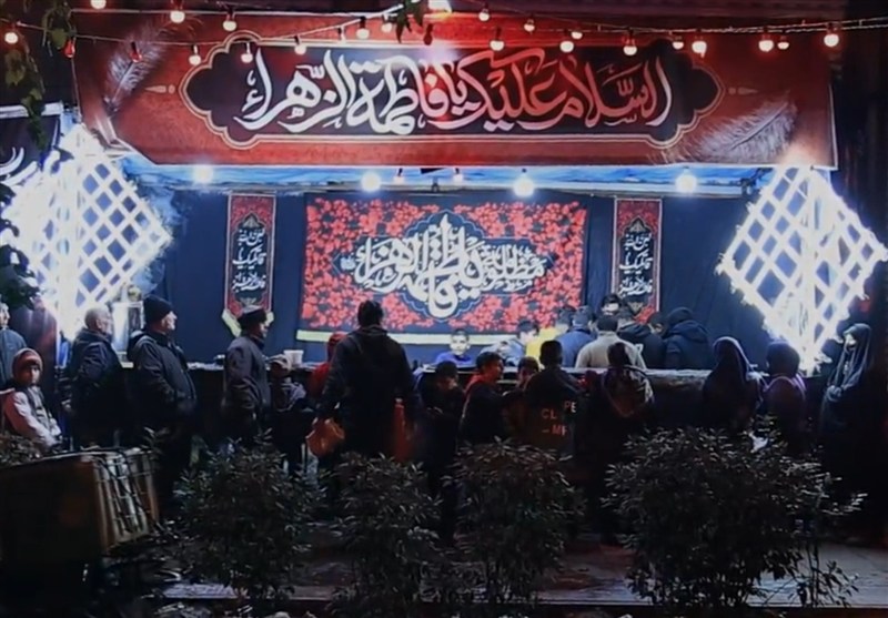 خدمات موکب «زیباترین سه ساله» به مناسبت شهادت حضرت فاطمه‌ (س)