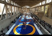 رقابت یک هزار کشتی‌گیر تهرانی در قلب کارخانه 92 ساله سیمان ری