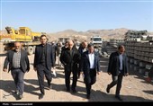 بازدید میدانی مسؤولان از گام پایانی پروژه راه‌آهن اردبیل-میانه