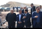 بازدید میدانی مسؤولان از گام پایانی پروژه راه‌آهن اردبیل-میانه