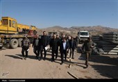 بازدید میدانی مسؤولان از گام پایانی پروژه راه‌آهن اردبیل-میانه