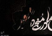 مراسم عزاداری دهه اول فاطمیه در حسینیه اعظم زنجان 
