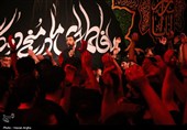 مراسم عزاداری دهه اول فاطمیه در حسینیه اعظم زنجان 