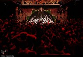 مراسم عزاداری دهه اول فاطمیه در حسینیه اعظم زنجان 