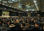 مراسم عزاداری دهه اول فاطمیه در حسینیه اعظم زنجان 