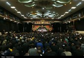 مراسم عزاداری دهه اول فاطمیه در حسینیه اعظم زنجان 