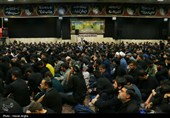 مراسم عزاداری دهه اول فاطمیه در حسینیه اعظم زنجان 