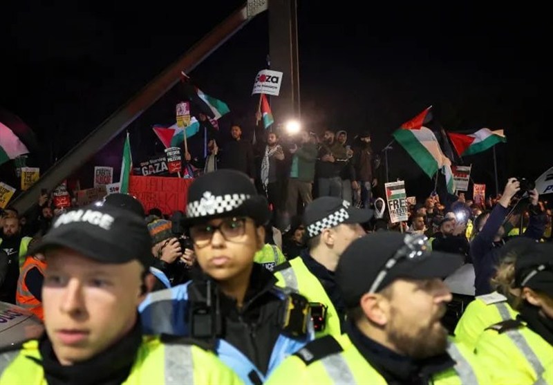 Anti-Israeli Protests Sweep Birmingham Ahead of Maccabi Tel Aviv Match