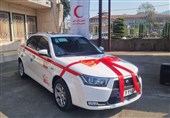 تجهیز ناوگان امدادی لاهیجان با 2 خودروی جدید