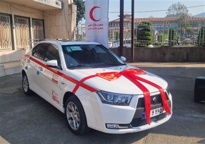 تجهیز ناوگان امدادی لاهیجان با 2 خودروی جدید