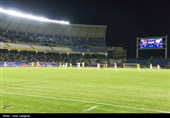 دیدار تیم های فوتبال  فجرسپاسی و مس رفسنجان