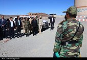 بازدید استاندار خراسان جنوبی از پایگاه مرزی  شهرستان سربیشه