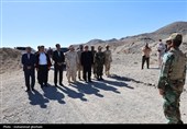 بازدید استاندار خراسان جنوبی از پایگاه مرزی  شهرستان سربیشه