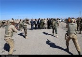 بازدید استاندار خراسان جنوبی از پایگاه مرزی  شهرستان سربیشه