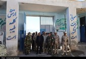 بازدید استاندار خراسان جنوبی از پایگاه مرزی  شهرستان سربیشه