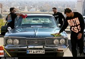 همایش خودروهای کلاسیک در همدان