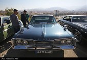 همایش خودروهای کلاسیک در همدان