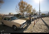 همایش خودروهای کلاسیک در همدان