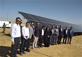 تزریق 9 مگاوات برق خورشیدی شیراز به شبکه سراسری / برق دوستدار محیط زیست در شریان شیراز