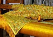 فناوری بومی تولید نخ و پارچه‌های طلای 24 عیار برای نخستین‌بار در کشور + فیلم
