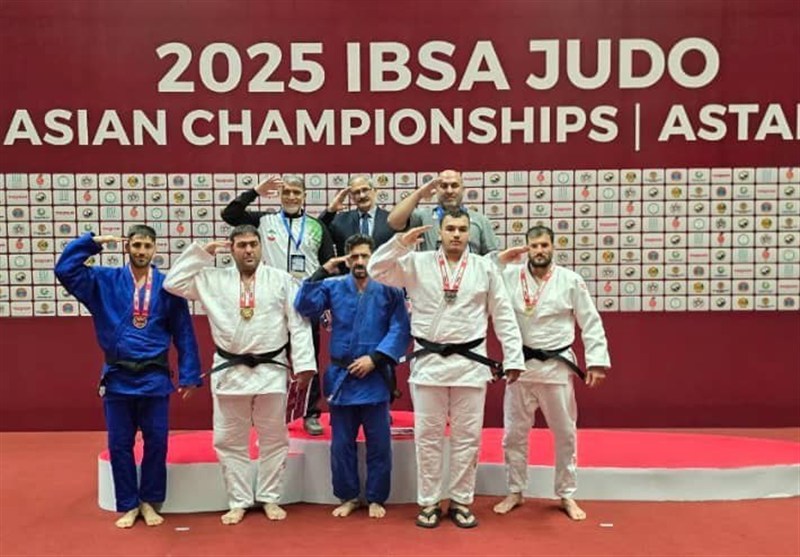 جودوی نابینایان قهرمانی آسیا | 2 طلا، یک نقره و یک برنز برای ایران