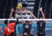بازی‌های کشورهای اسلامی| سومین برد پیاپی تیم والیبال ایران