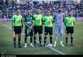 دیدار تیم های فوتبال خیبر خرم‌آباد و تراکتور تبریز
