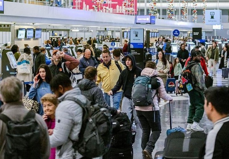 افزایش نگرانی شهروندان آمریکا از تداوم لغو پروازها