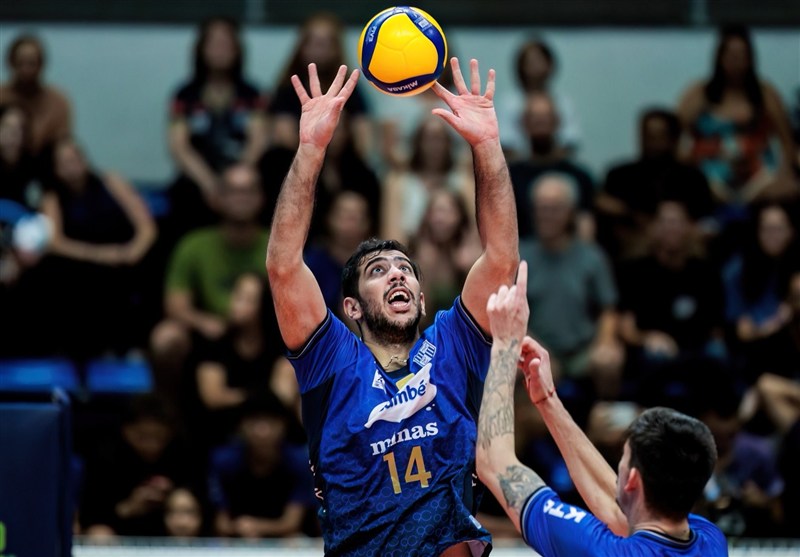 والیبال برزیل | سومین شکست متوالی یاران کریمی