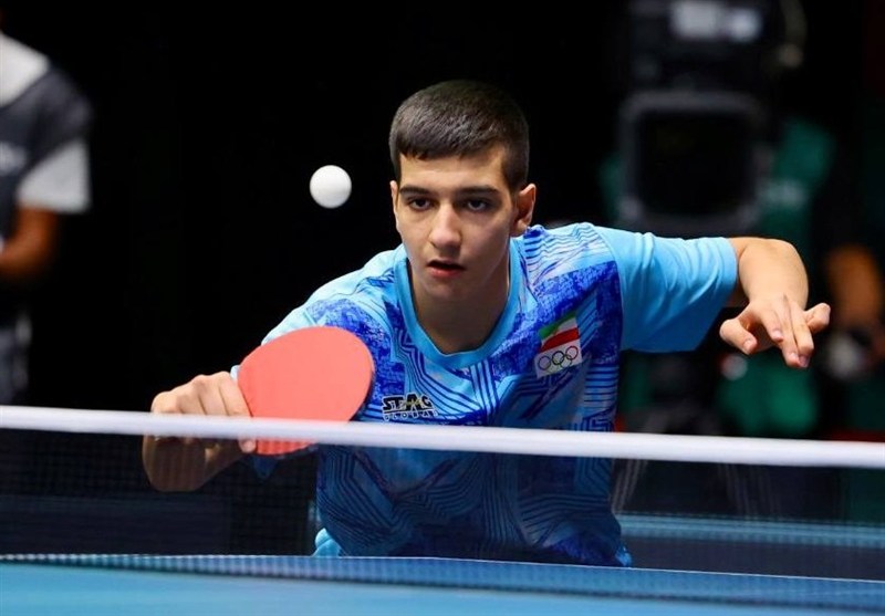 مصدومیت بنیامین فرجی و شکست در یک قدمی مدال مسابقات جهانی تنیس روی میز