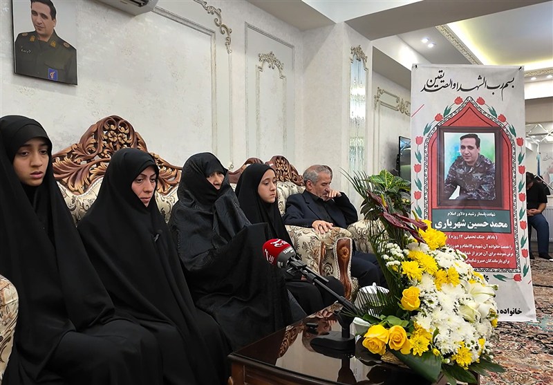 صدای زینبی در خانه شهید اقتدار ملی؛ «محمدحسین شهریاری» رفت تا پرچم ایران برافراشته بماند